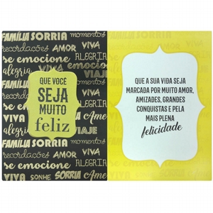 CARTÃO QUE VOCÊ SEJA MUITO FELIZ